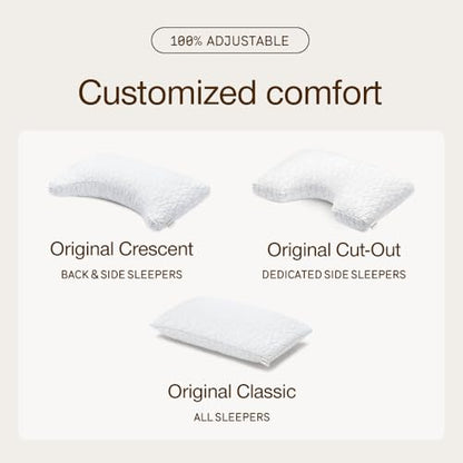 Adjustable Memory Foam Bed Pillow