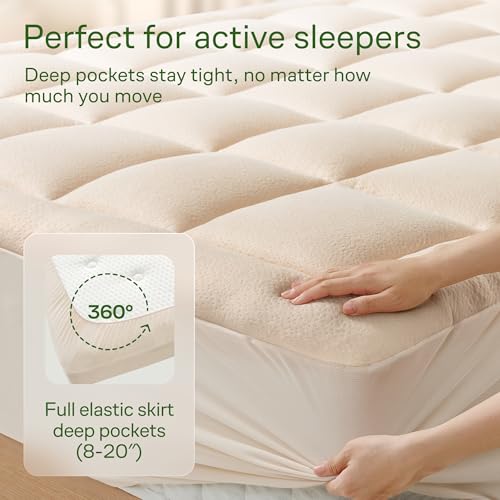 Bamboo Cooling Mattress Topper
