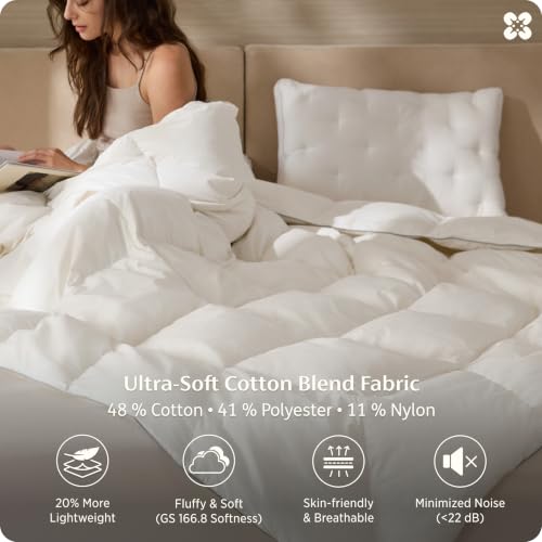 Luxury Feather Down Comforter Insert