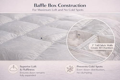 Lightweight Goose Down Duvet Insert
