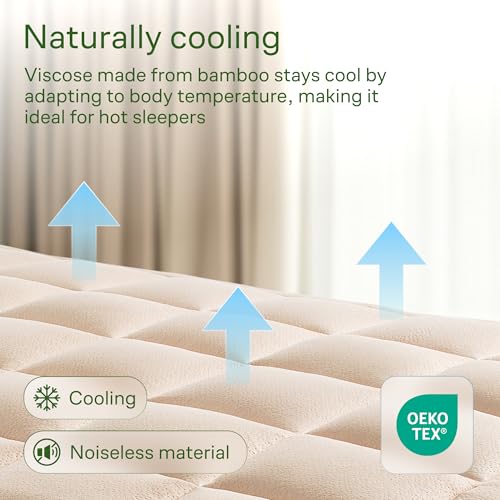 Bamboo Cooling Mattress Topper