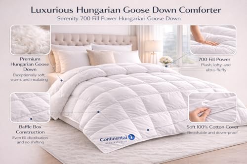 Lightweight Goose Down Duvet Insert