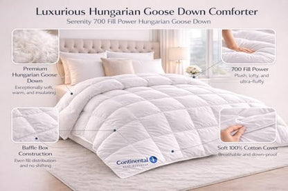 Lightweight Goose Down Duvet Insert