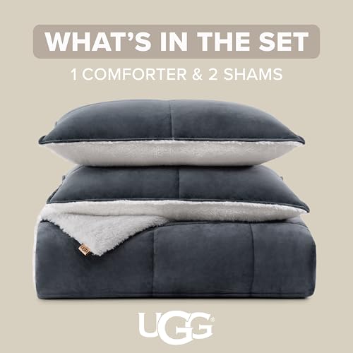 Fluffy Reversible Comforter Set