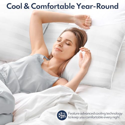 Luxury Down Alternative Pillow Set