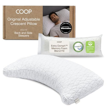 Adjustable Memory Foam Bed Pillow