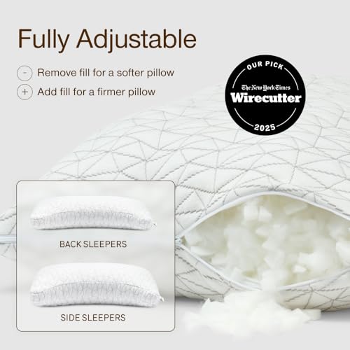 Adjustable Memory Foam Bed Pillow