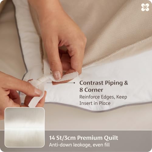 Luxury Feather Down Comforter Insert