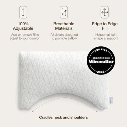 Adjustable Memory Foam Bed Pillow