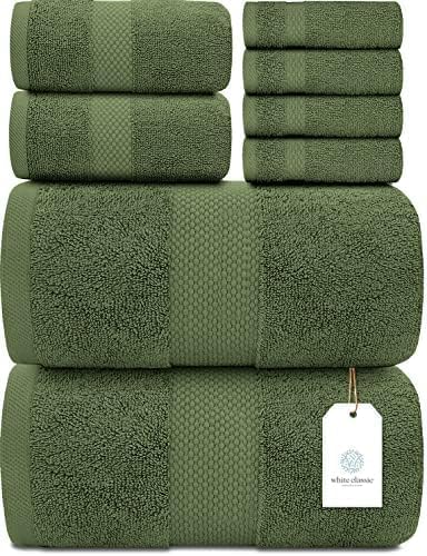 Luxury Turkish Cotton Bath Towel Set