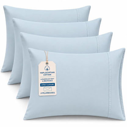 Egyptian Cotton Cooling Pillowcase Set