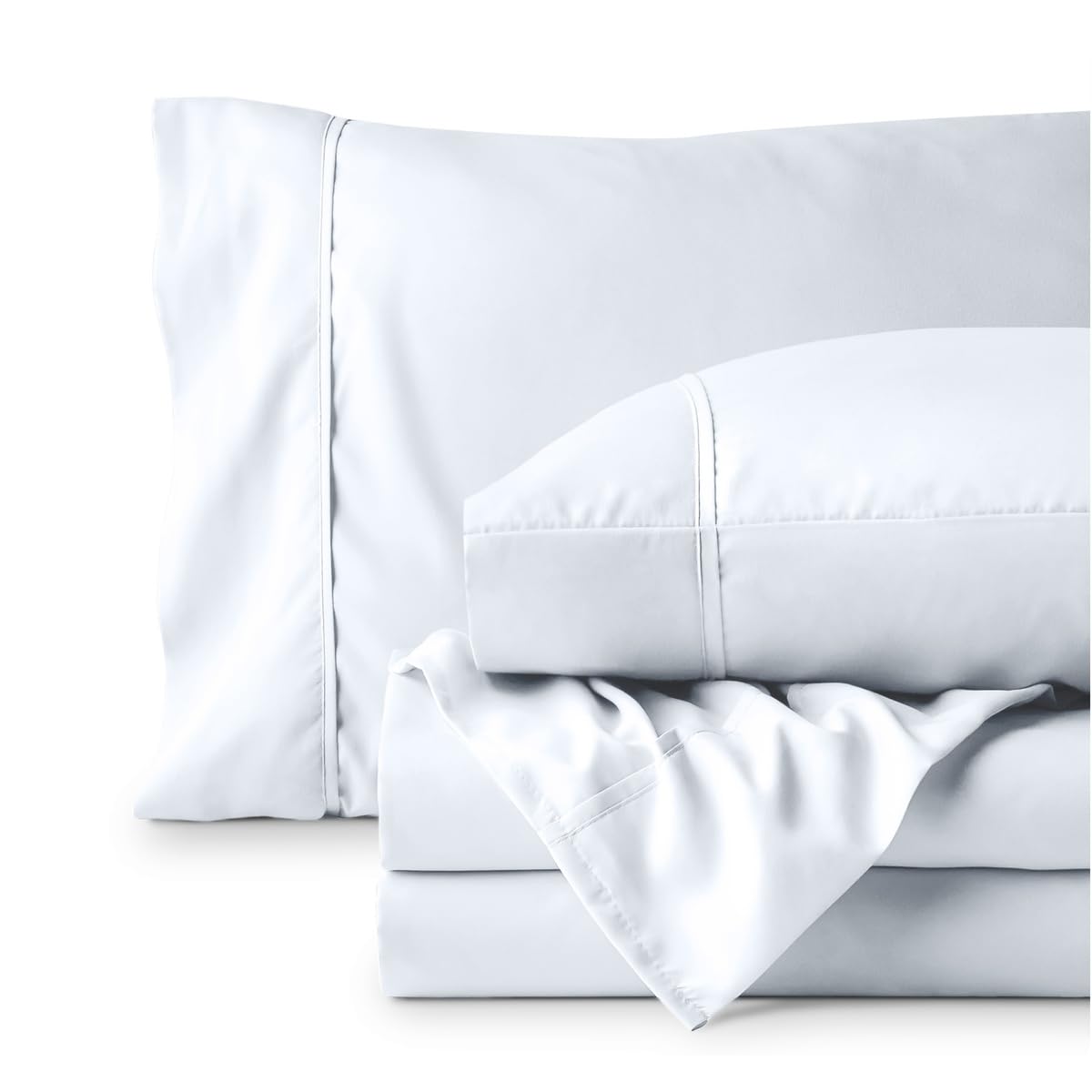 Bare Home Microfiber Sheet Set with Additional Pillowcase