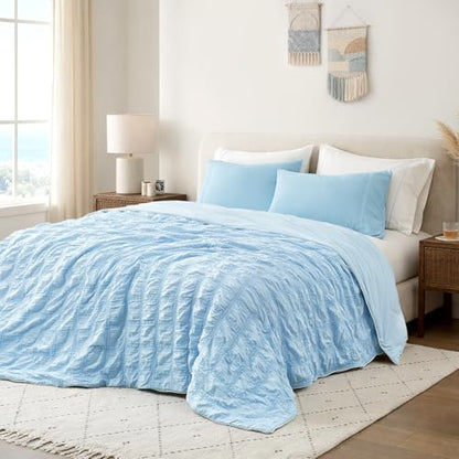 Cooling Seersucker Lightweight Comforter