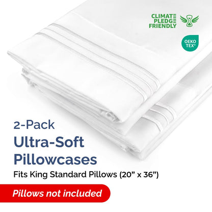Ultra Soft Hotel Quality Pillowcases