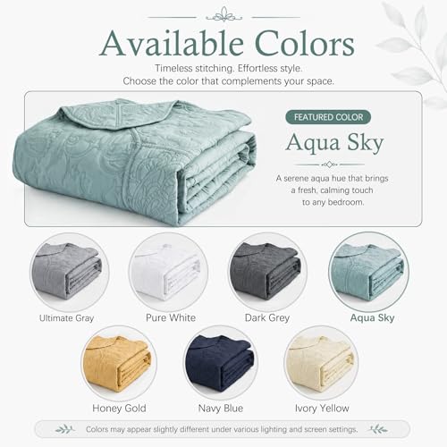 Paisley Pattern Bedspread Coverlet Set