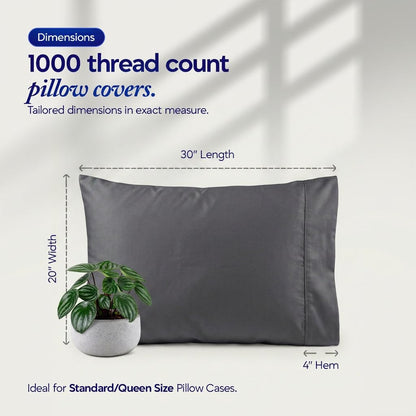Egyptian Cotton Cooling Pillowcase Set