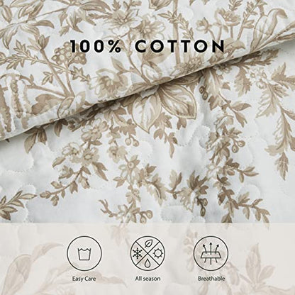 Reversible Cotton Quilt Set