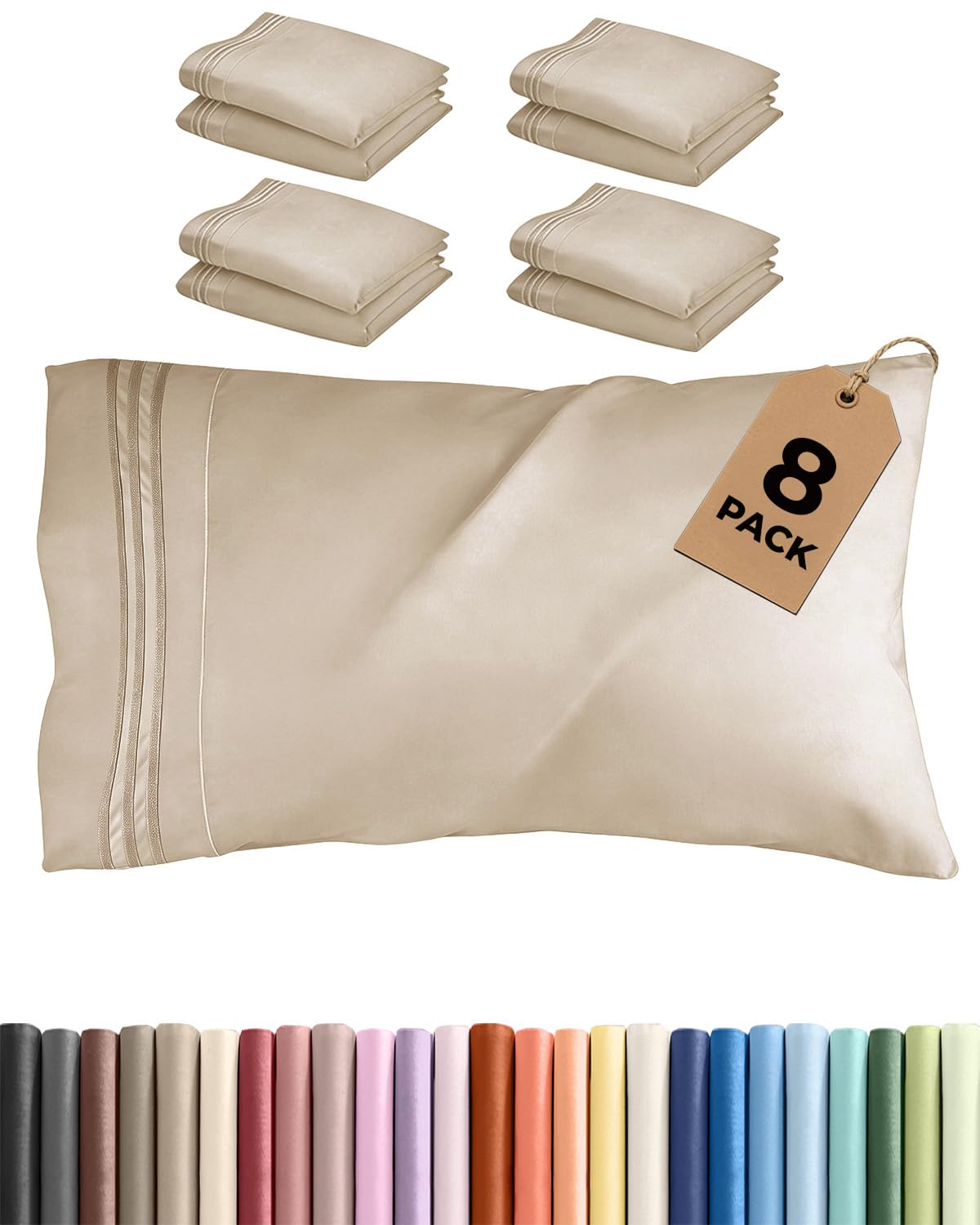 Ultra Soft Hotel Quality Pillowcases