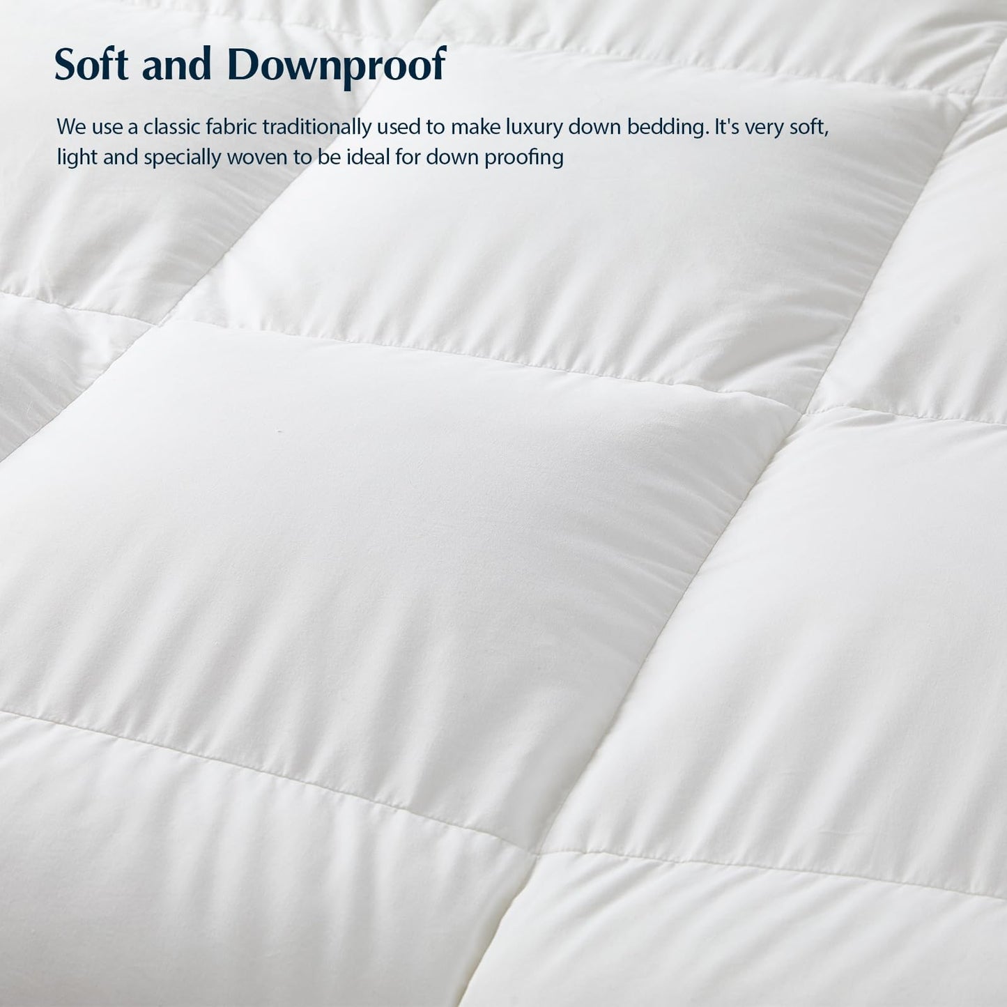 All Season Goose Down Comforter Insert