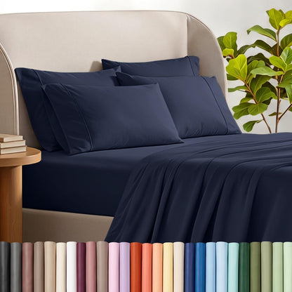 Bare Home Microfiber Sheet Set with Additional Pillowcase
