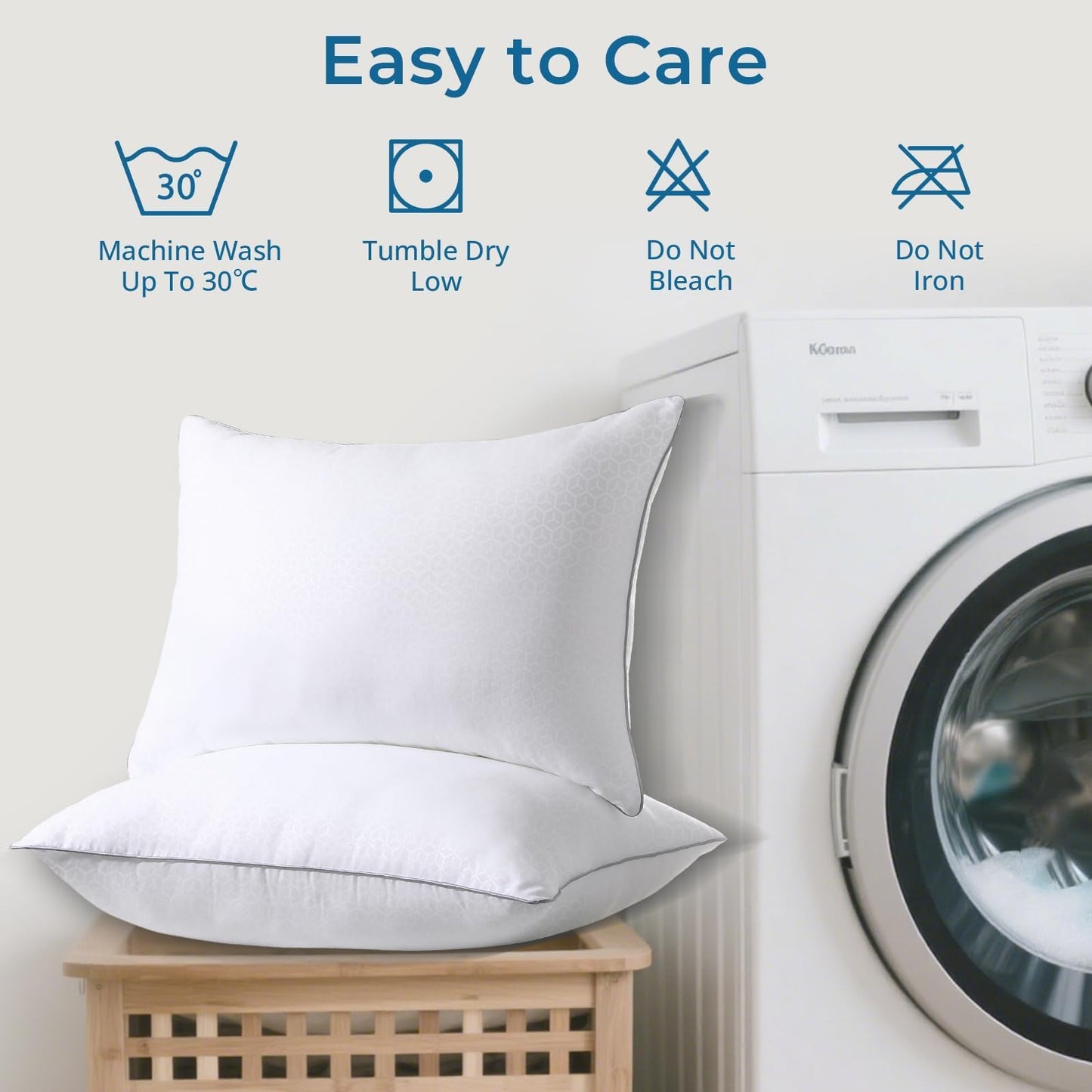 Firm Down Alternative Pillow Set