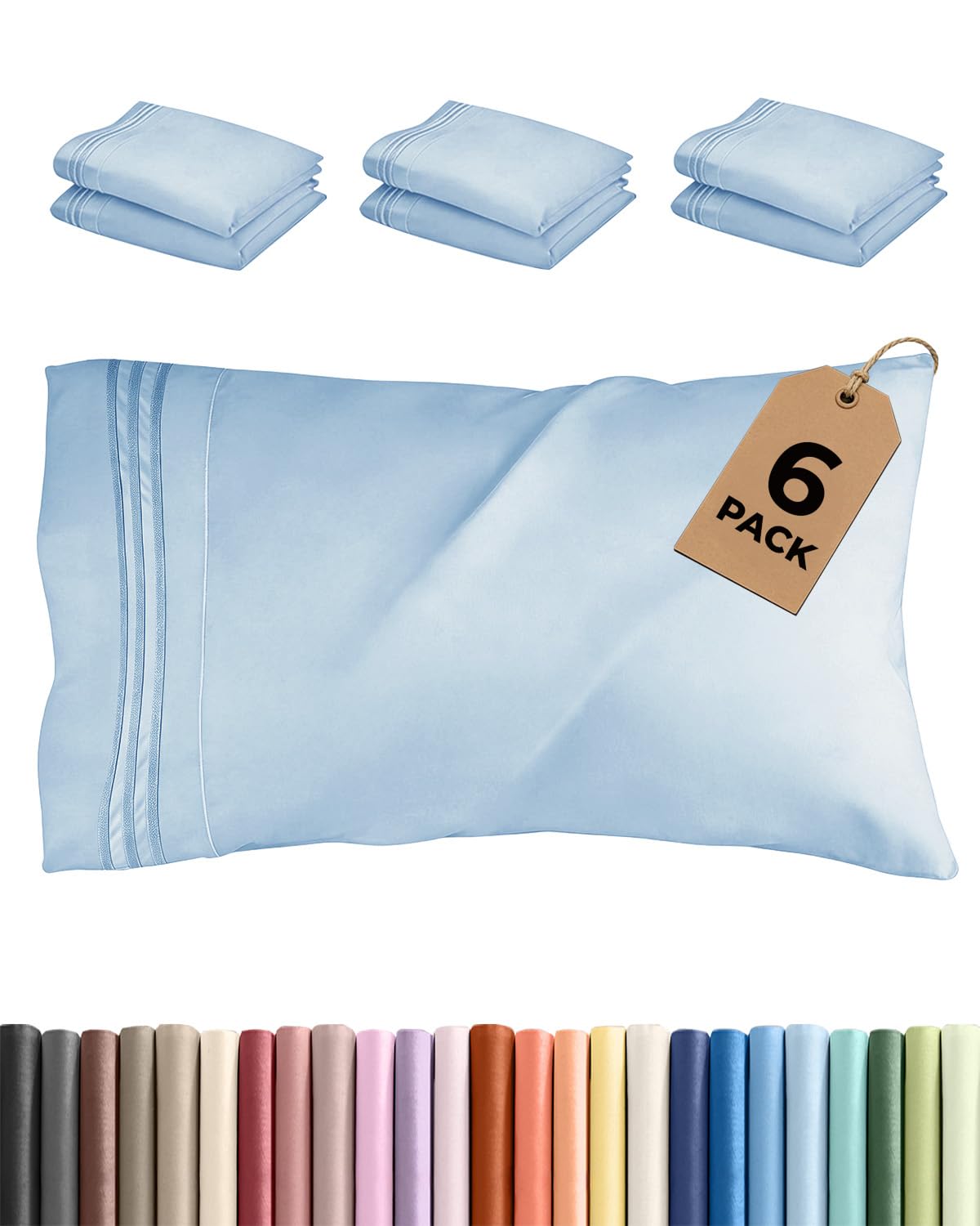 Ultra Soft Hotel Quality Pillowcases