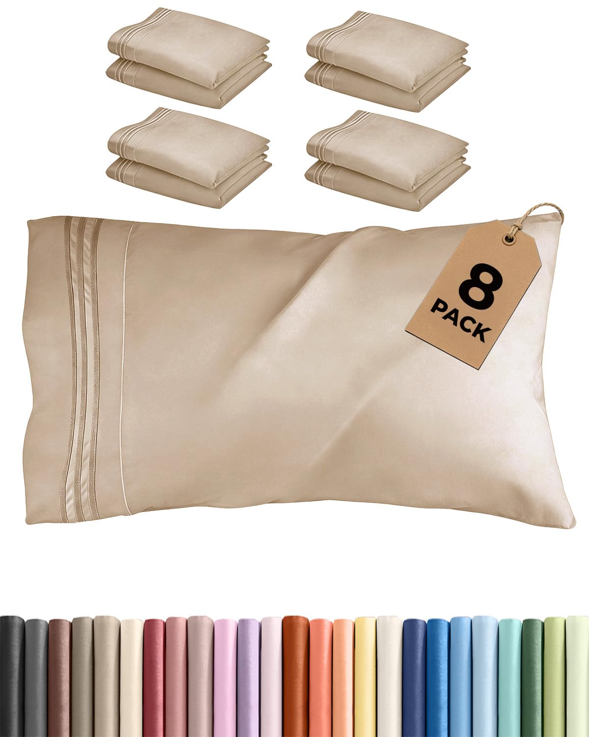 Ultra Soft Hotel Quality Pillowcases