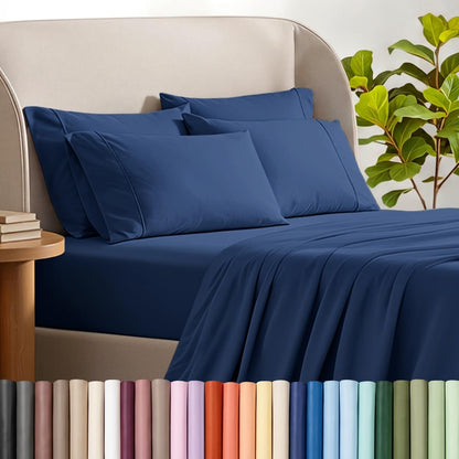 Bare Home Microfiber Sheet Set with Additional Pillowcase