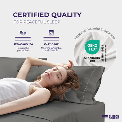 Cooling Egyptian Cotton Sheet Set