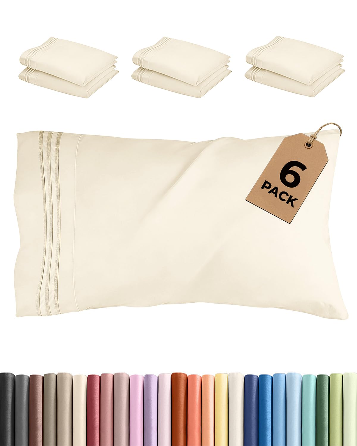 Ultra Soft Hotel Quality Pillowcases