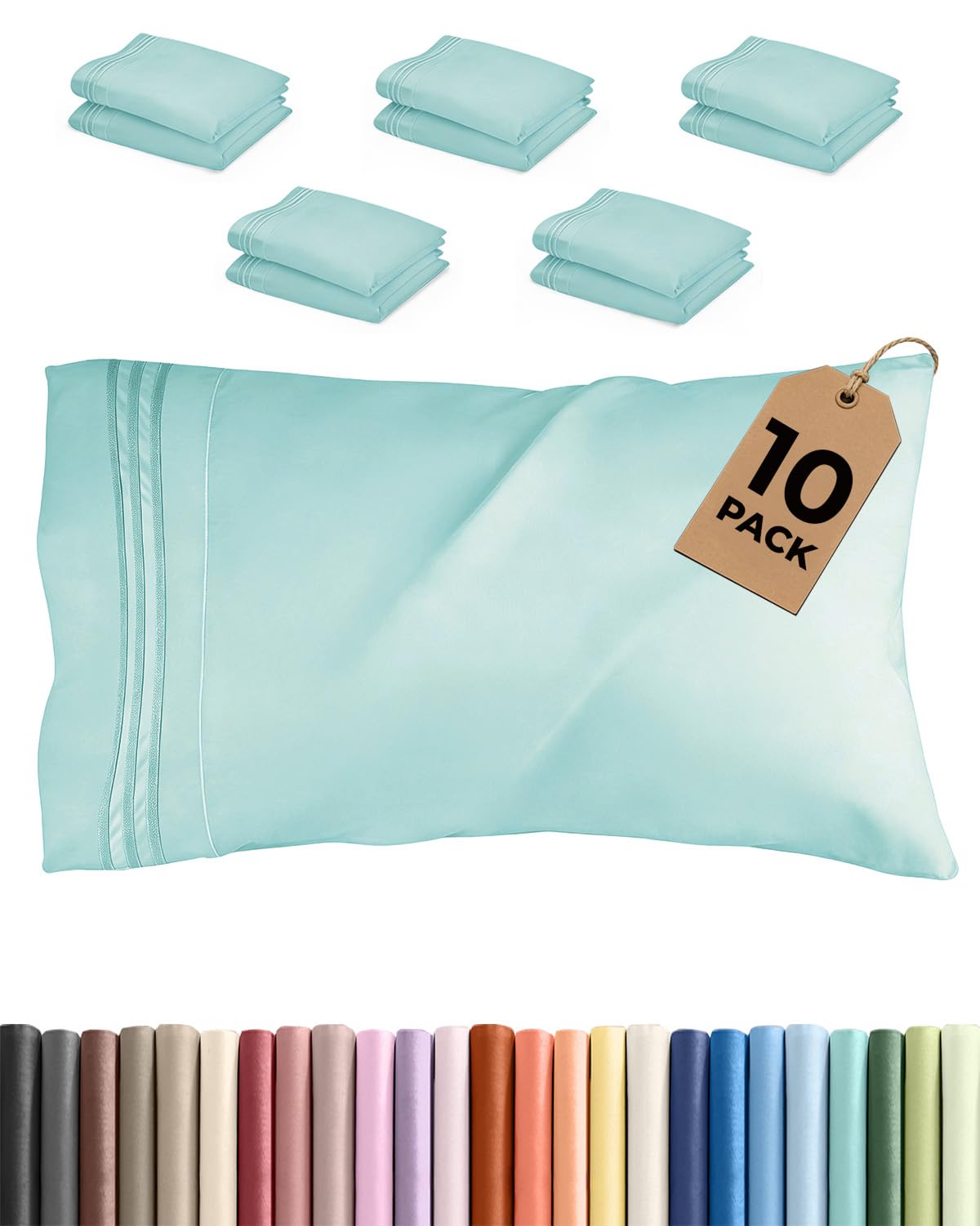 Ultra Soft Hotel Quality Pillowcases