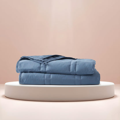 Cooling Cotton Weighted Blanket for Adults