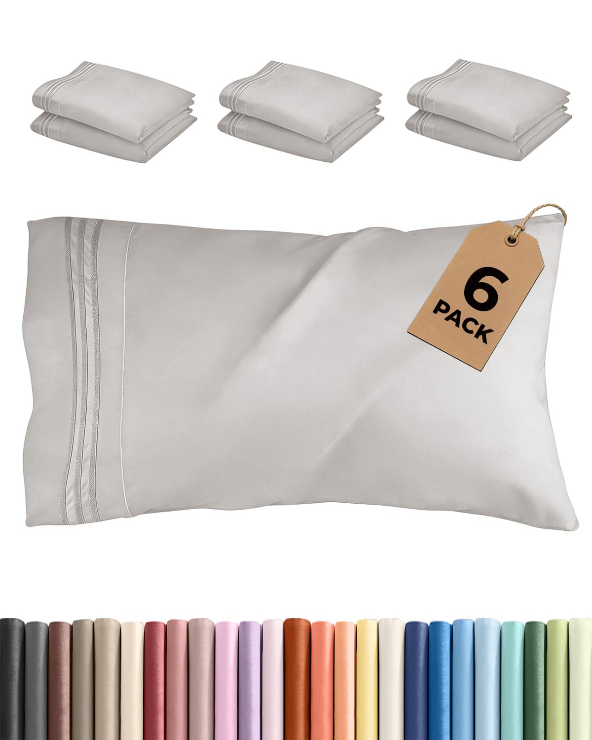 Ultra Soft Hotel Quality Pillowcases