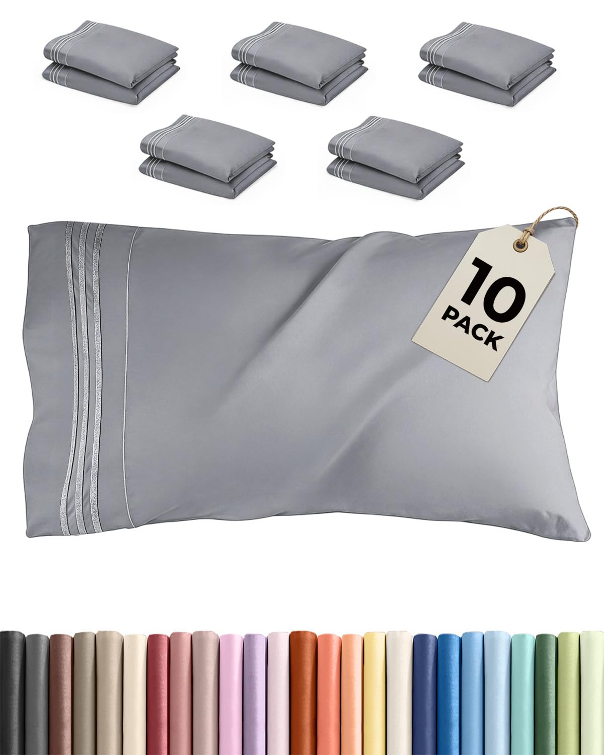 Ultra Soft Hotel Quality Pillowcases