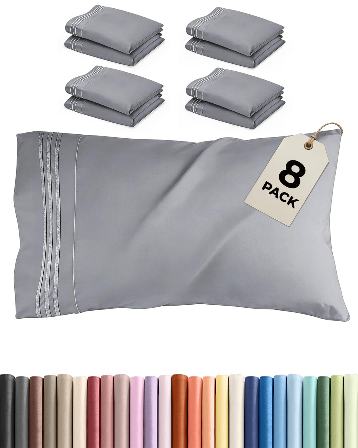 Ultra Soft Hotel Quality Pillowcases