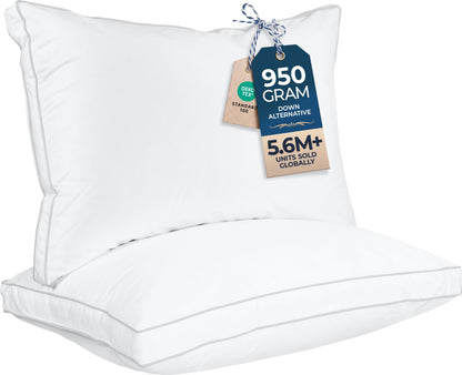 Cooling Hotel Quality Bed Pillow Set