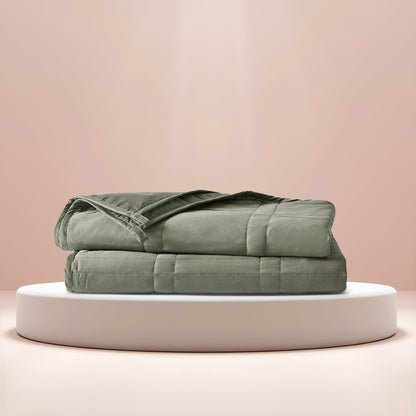 Cooling Cotton Weighted Blanket for Adults