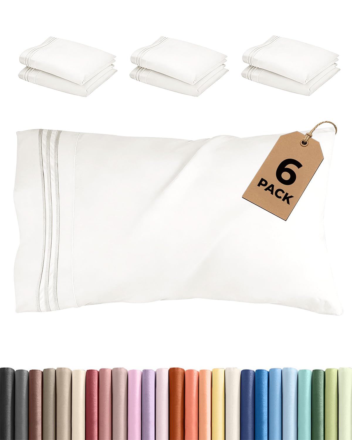 Ultra Soft Hotel Quality Pillowcases