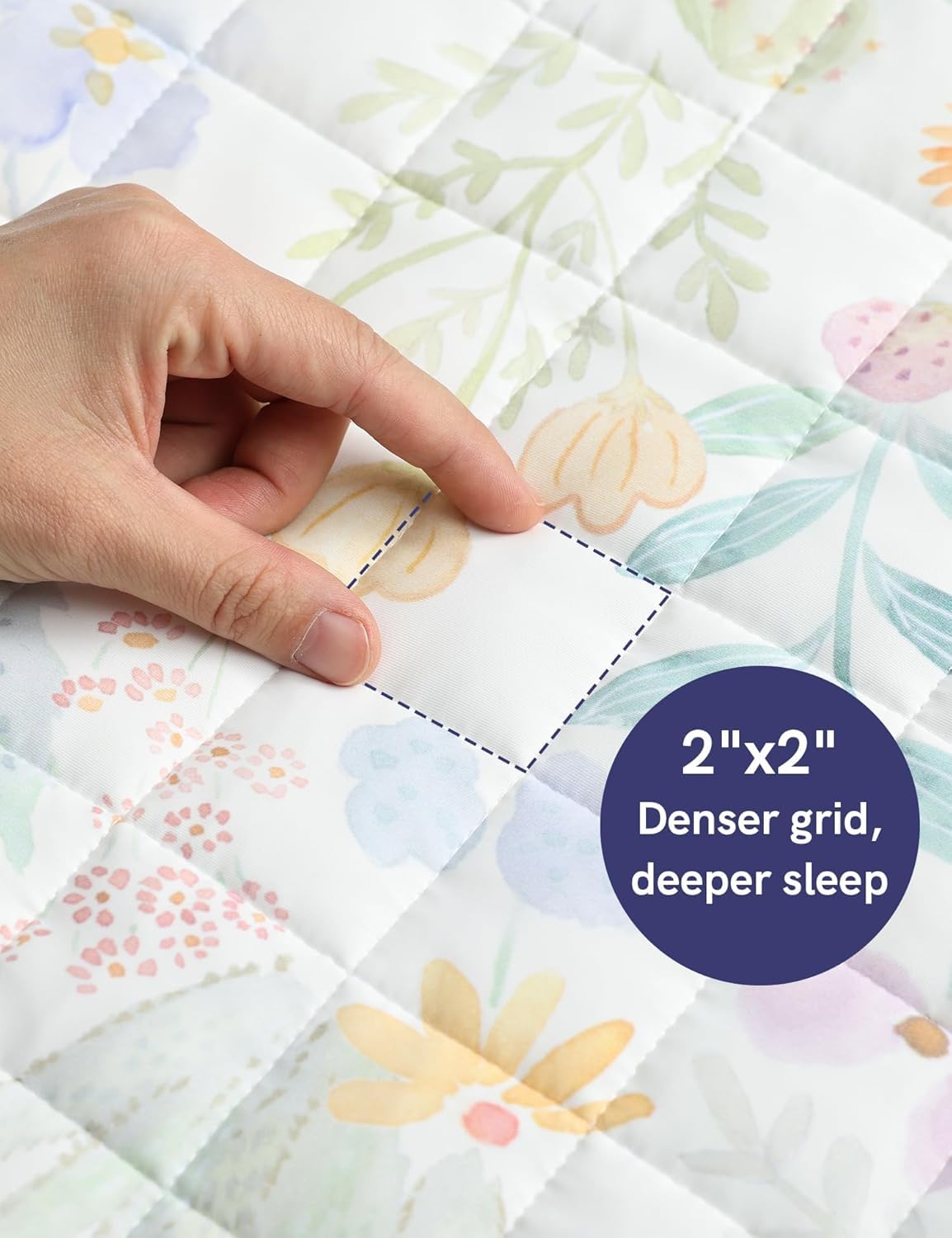 Weighted Blanket with Even Comfort and Softness