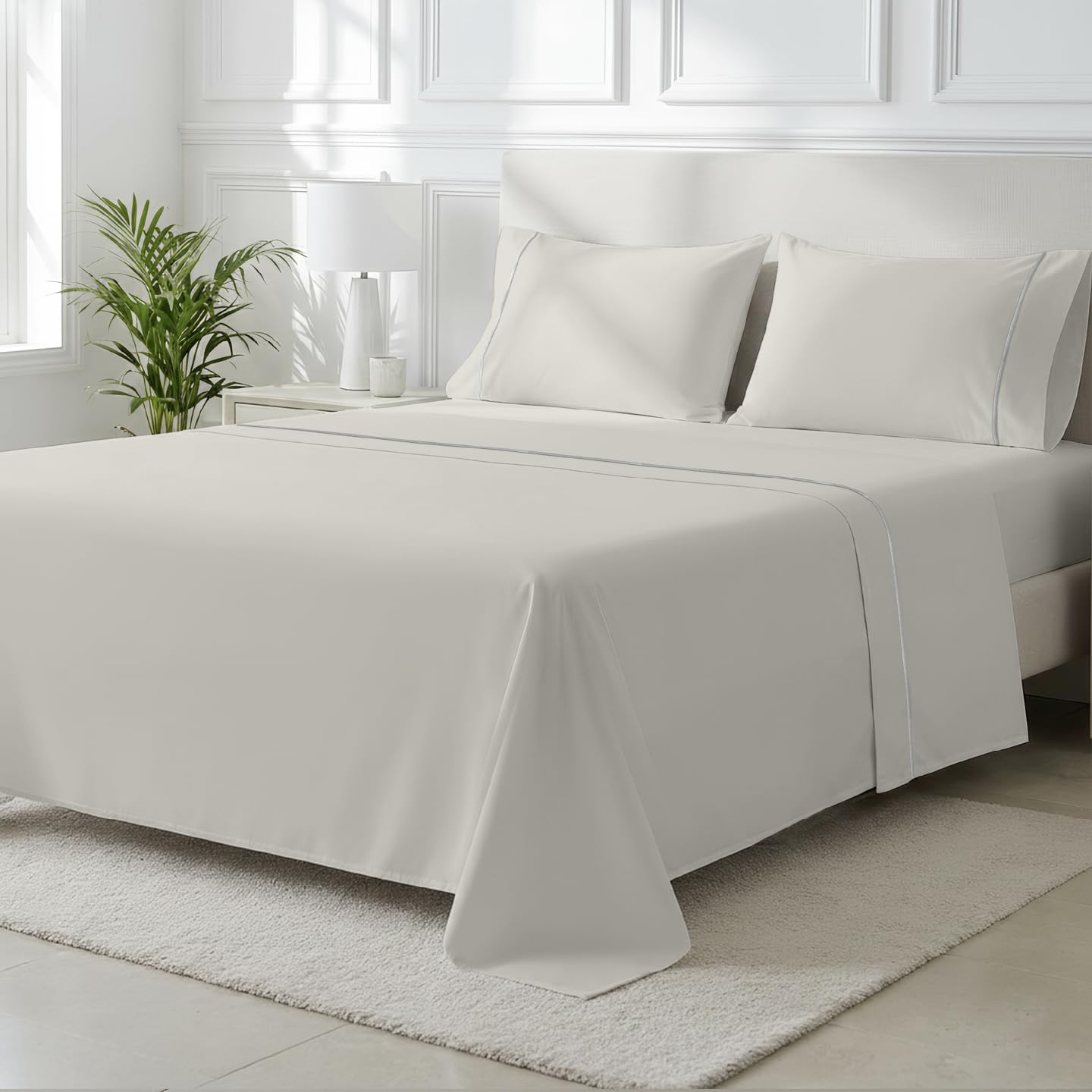 Cooling Egyptian Cotton Sheet Set