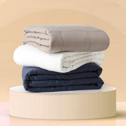 Cooling Cotton Weighted Blanket for Adults