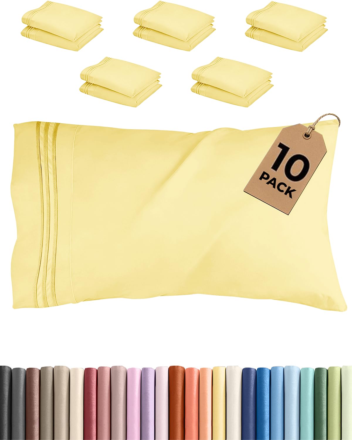 Ultra Soft Hotel Quality Pillowcases