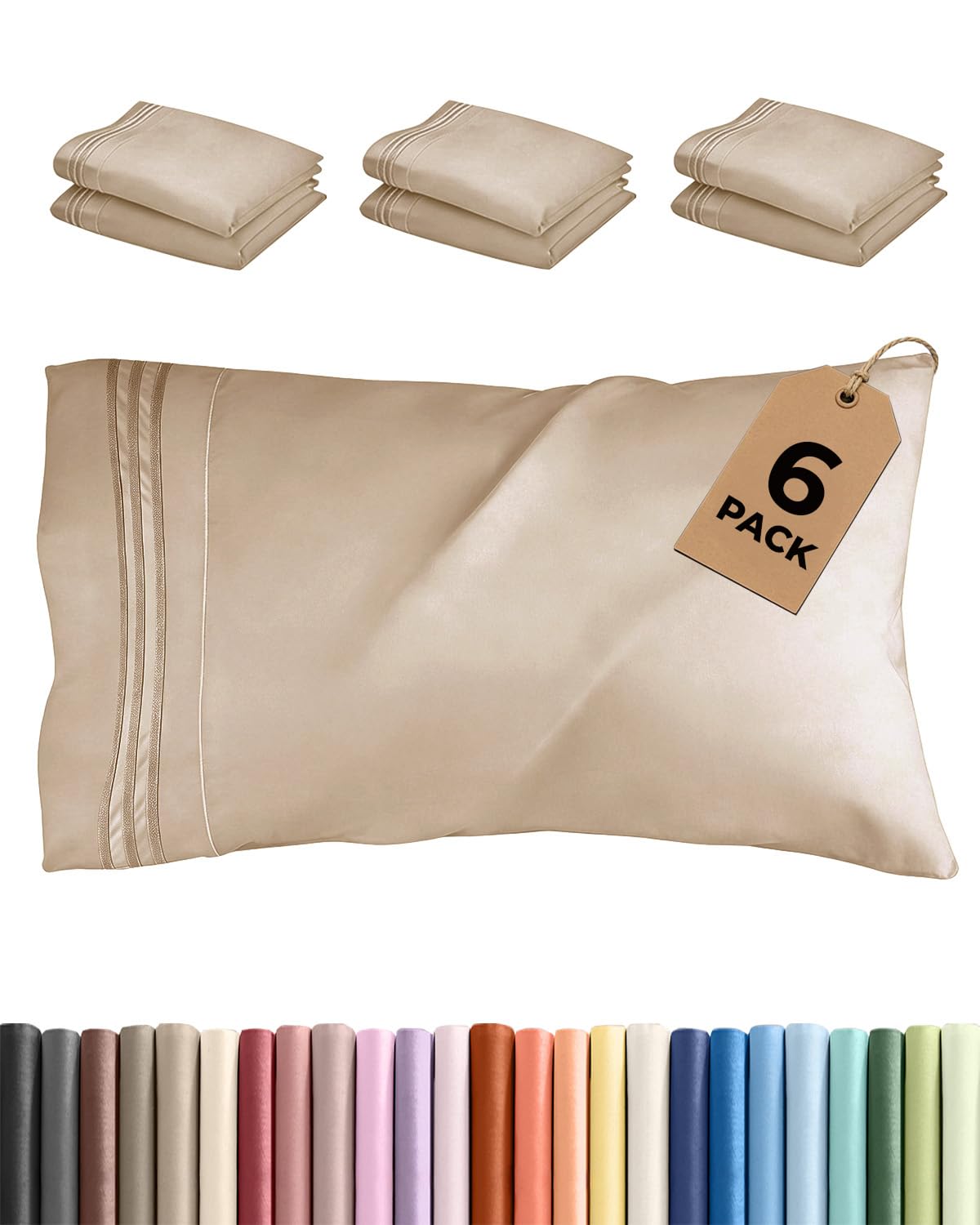 Ultra Soft Hotel Quality Pillowcases