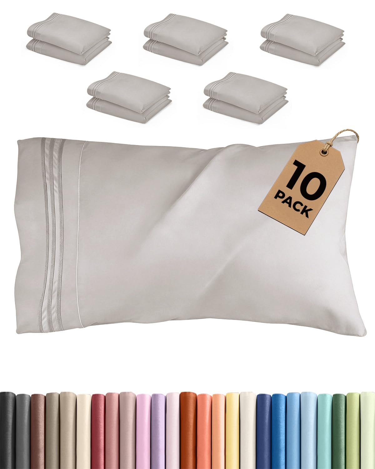 Ultra Soft Hotel Quality Pillowcases