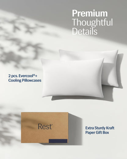 Cooling Silver Infused Pillowcase Set