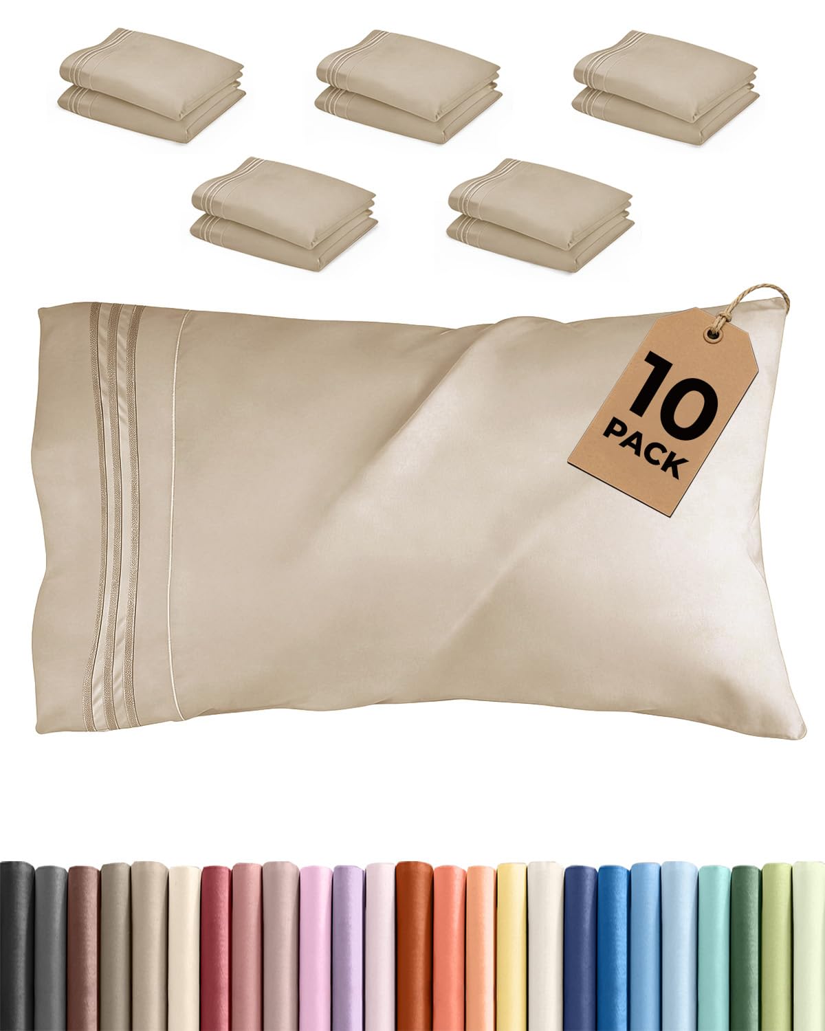 Ultra Soft Hotel Quality Pillowcases