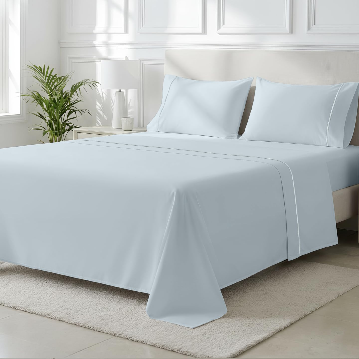Cooling Egyptian Cotton Sheet Set