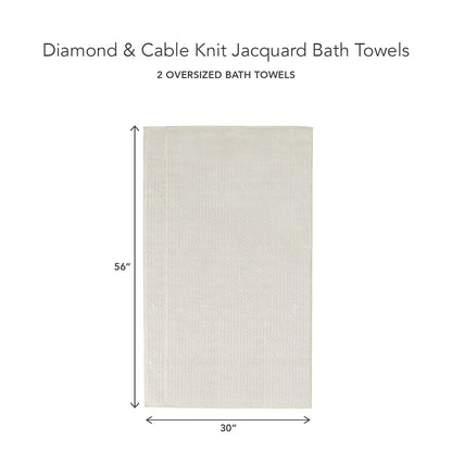 Texere 100% Organic Cotton Jacquard Towel Sets