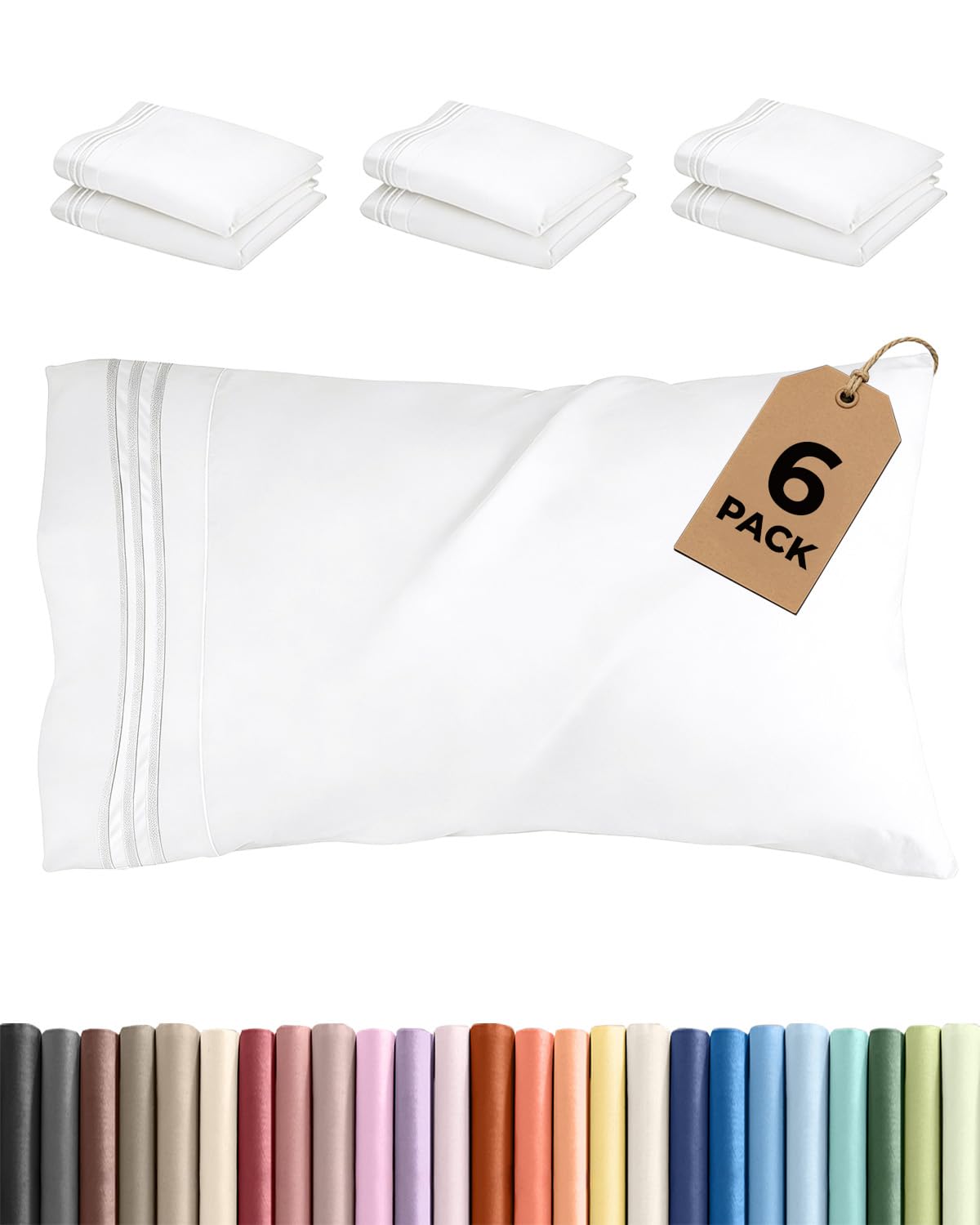 Ultra Soft Hotel Quality Pillowcases