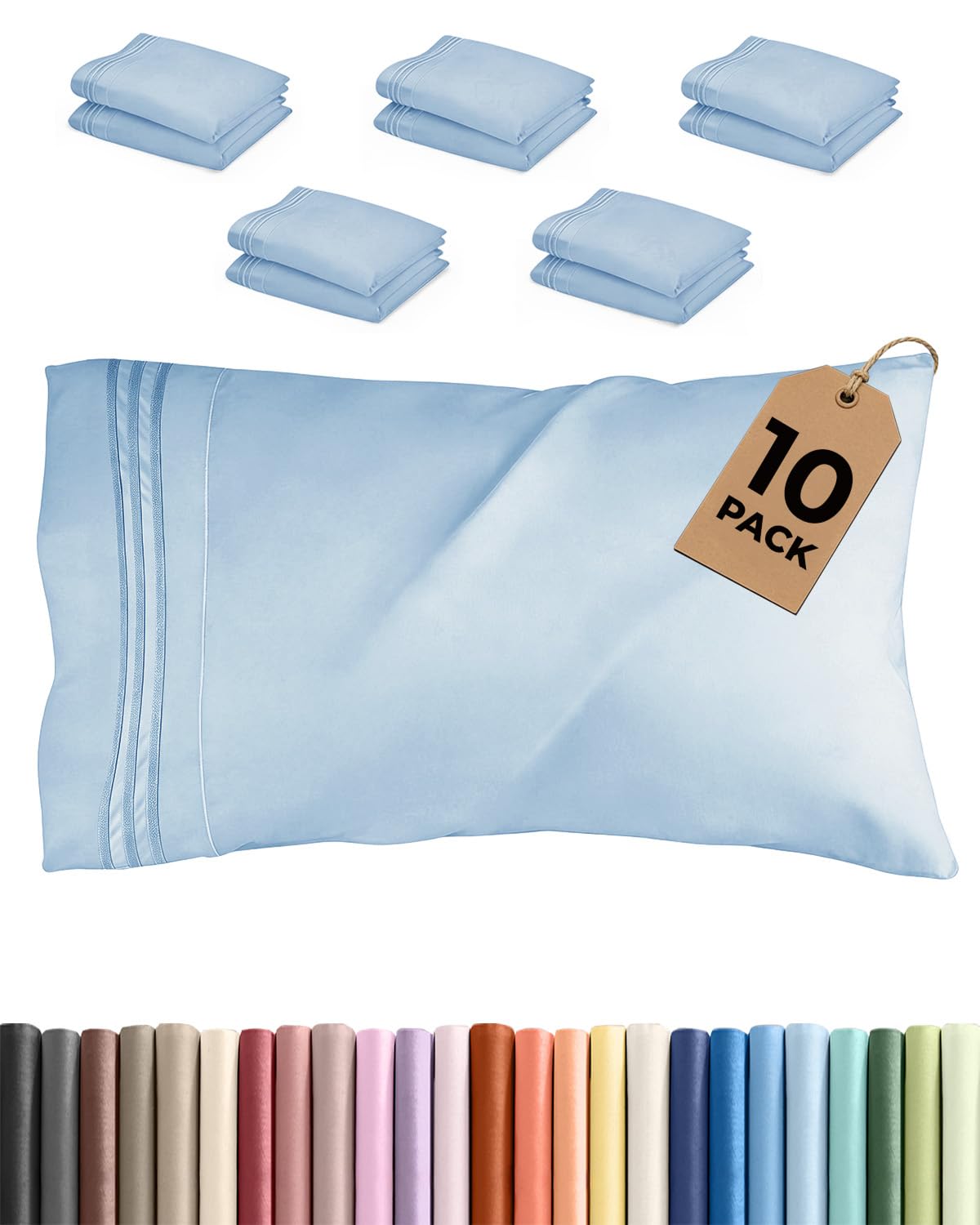 Ultra Soft Hotel Quality Pillowcases